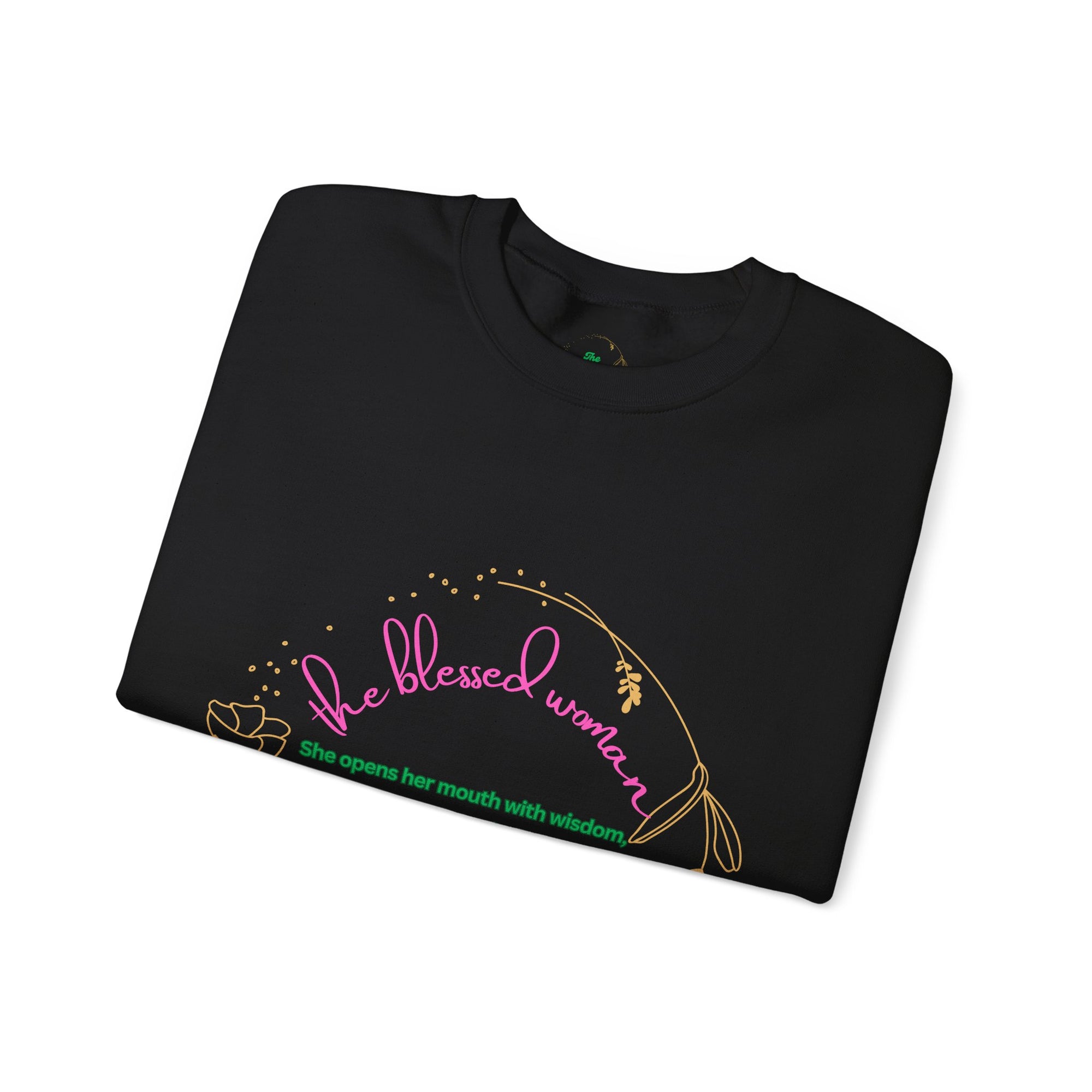 The Blessed  Wise Woman Crewneck Sweatshirt -Fall/winter essentials