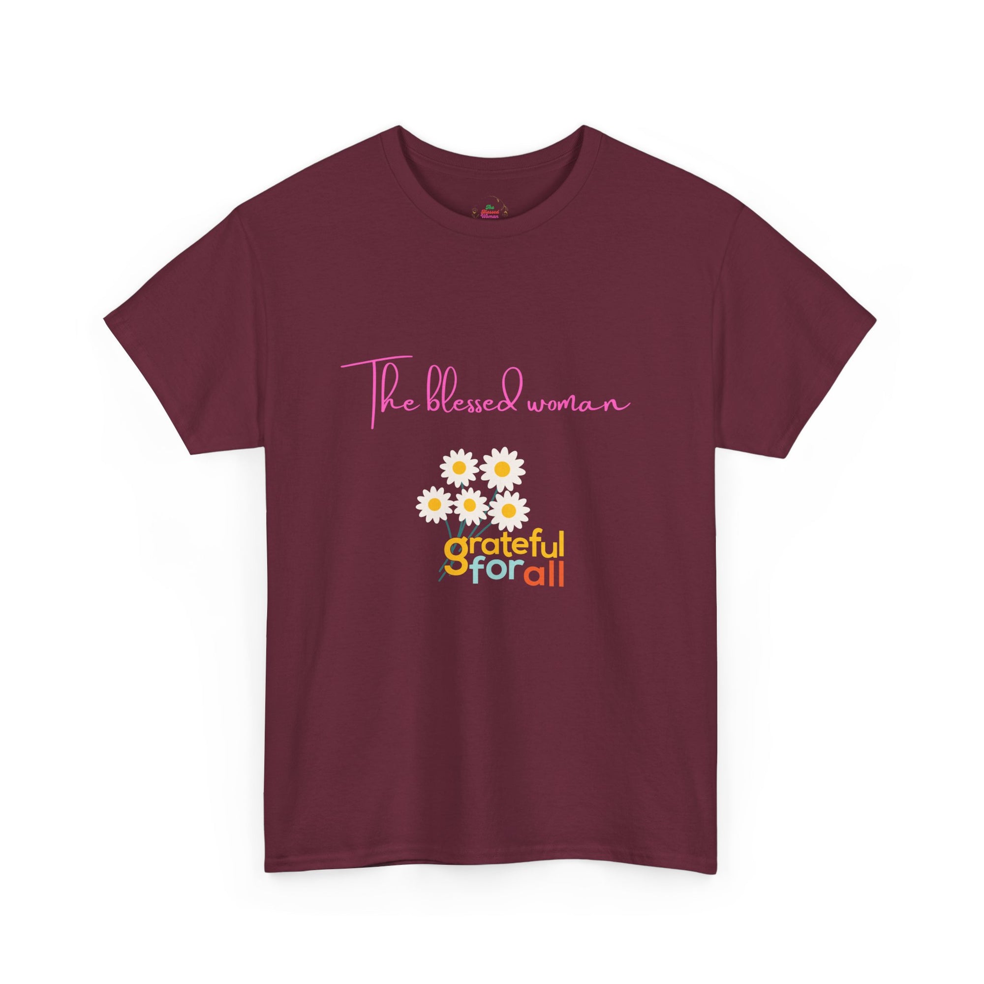 The Grateful Woman T-Shirt-Cotton-Gildan customized regular fit