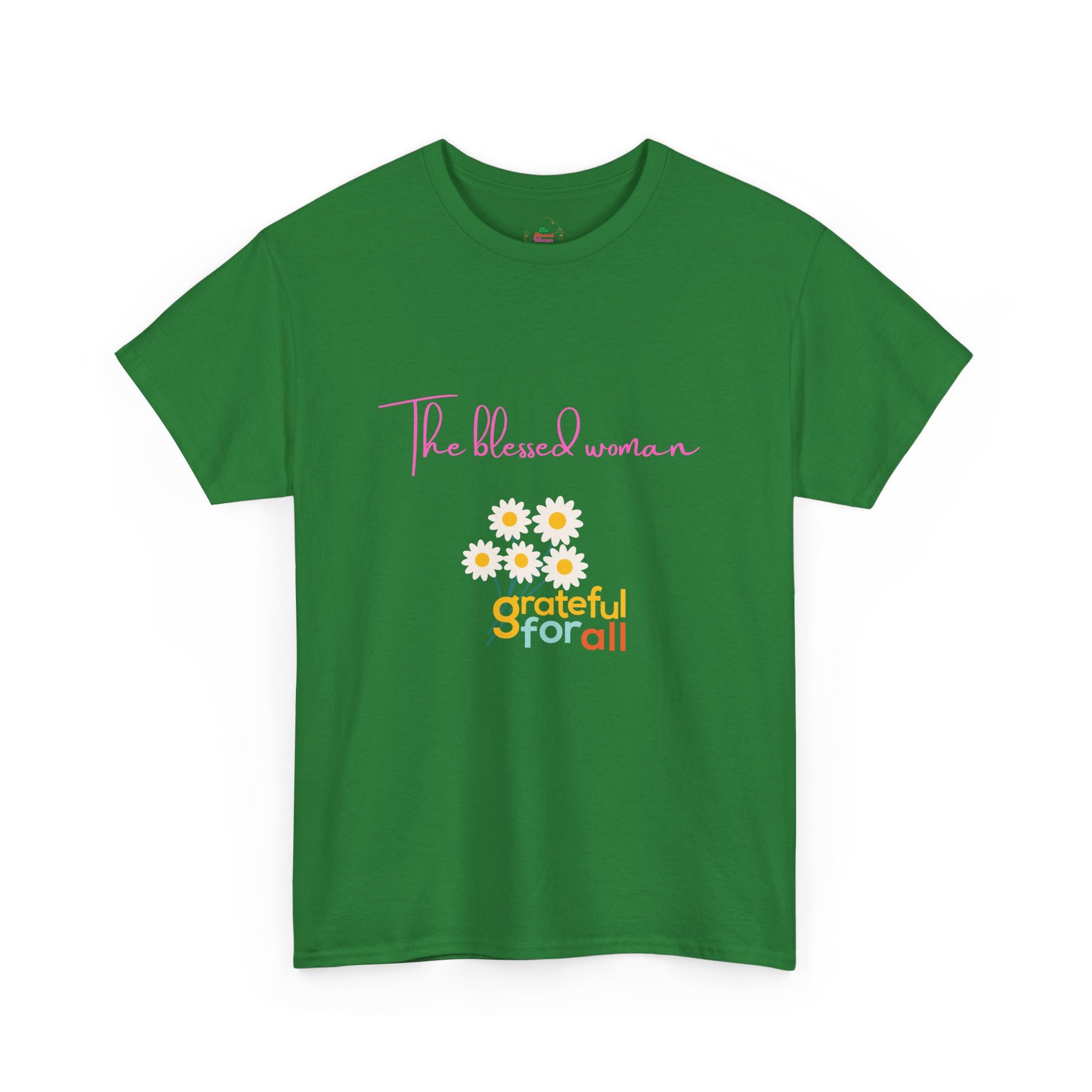 The Grateful Woman T-Shirt-Cotton-Gildan customized regular fit