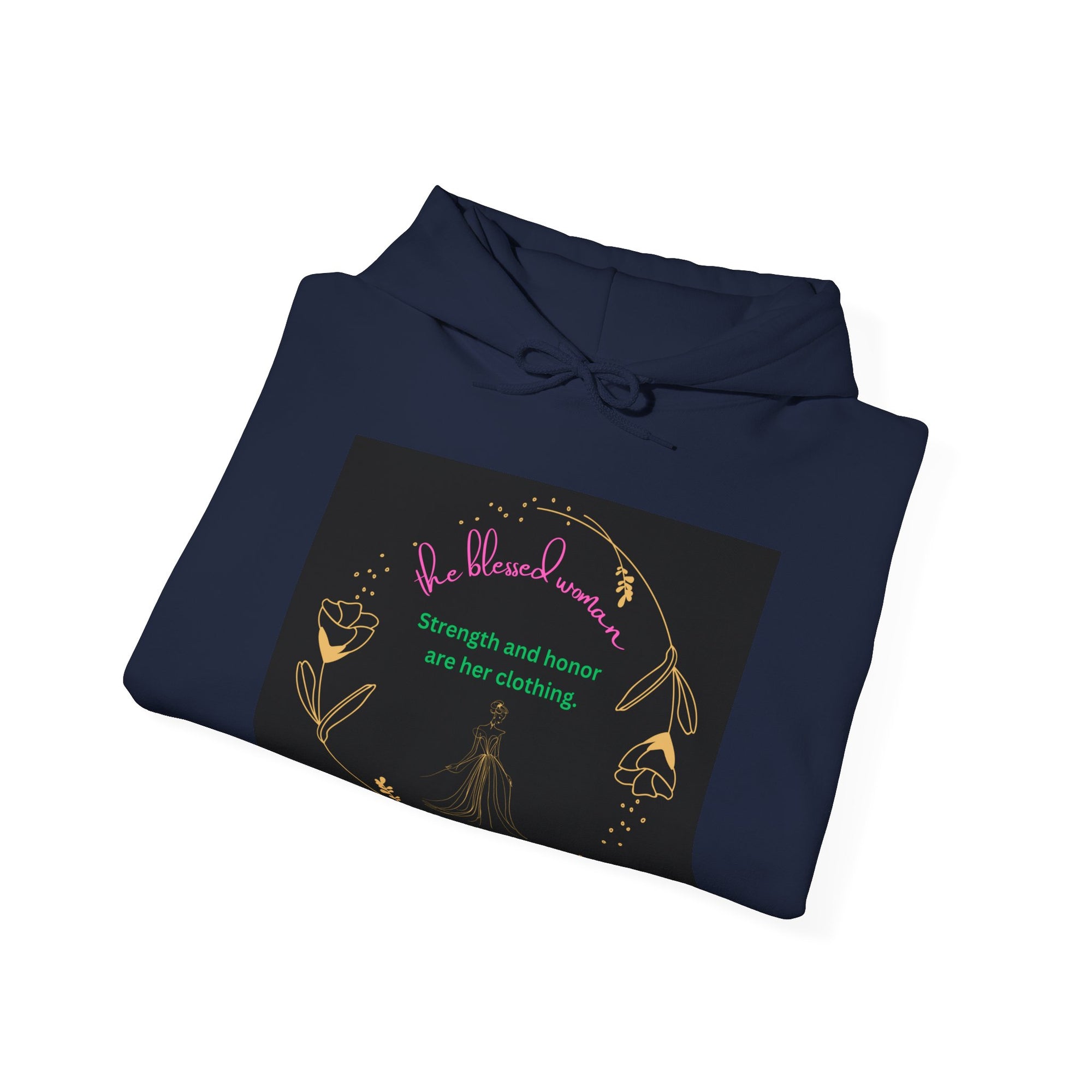 The Blessed Honor Woman Hooded Sweatshirt-Fall/winter essentials
