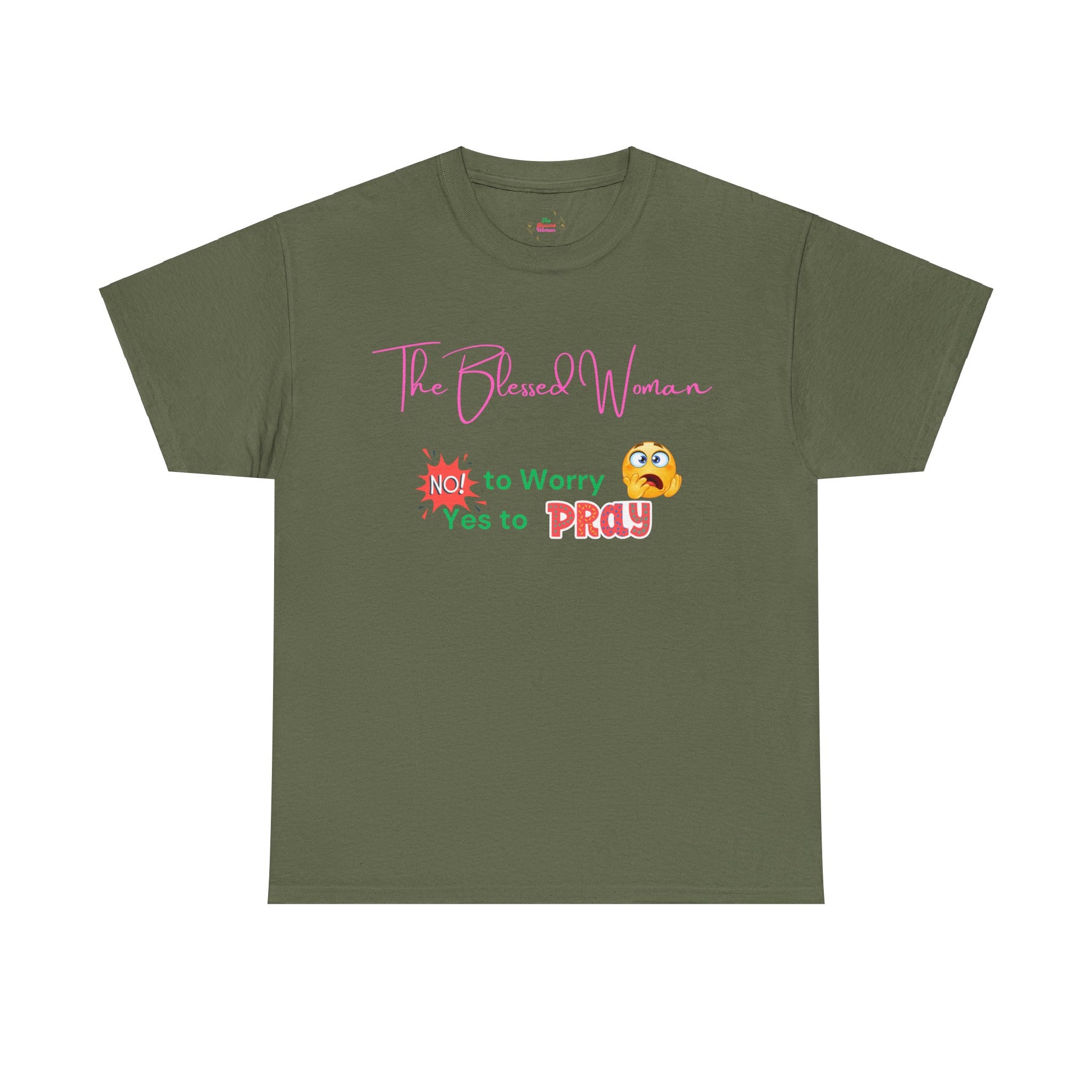 The Blessed No to Worry Woman Tee