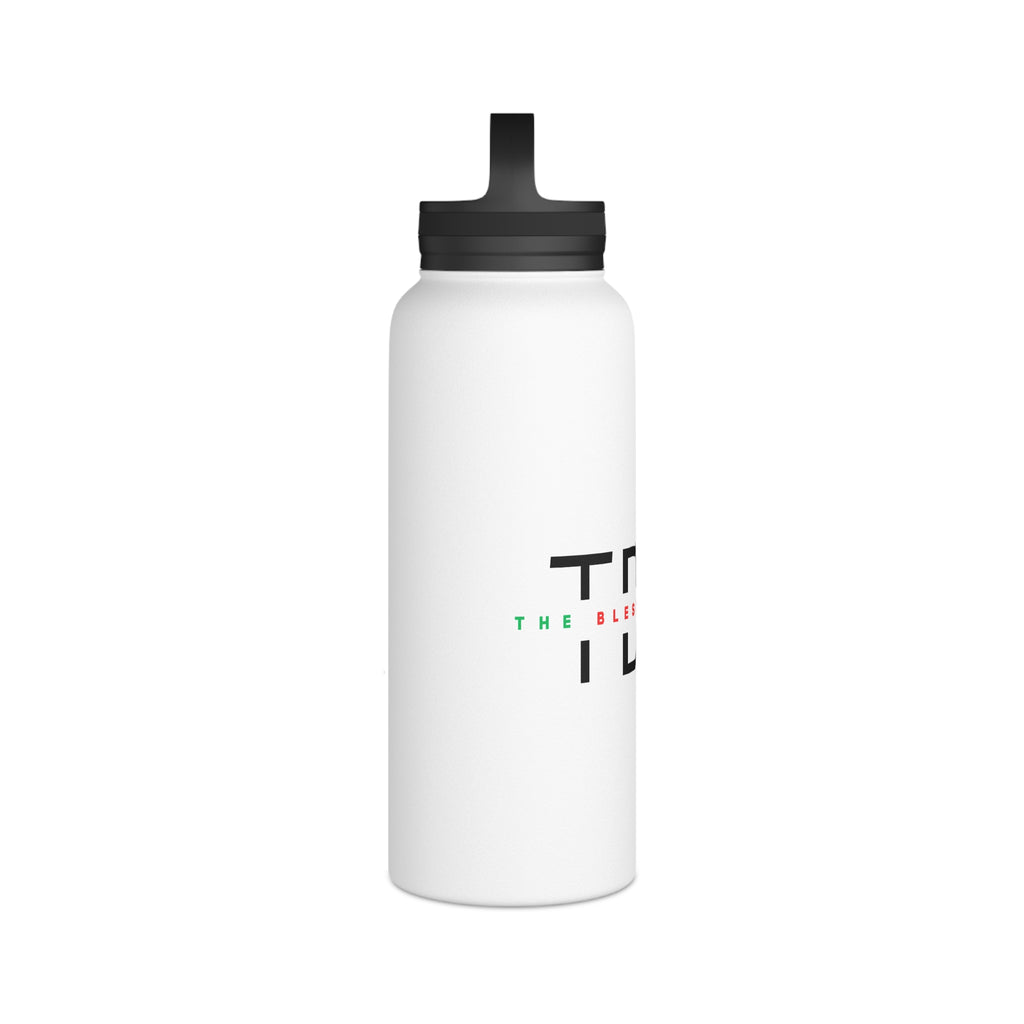 TBW Stainless Steel Water Bottle, Handle Lid