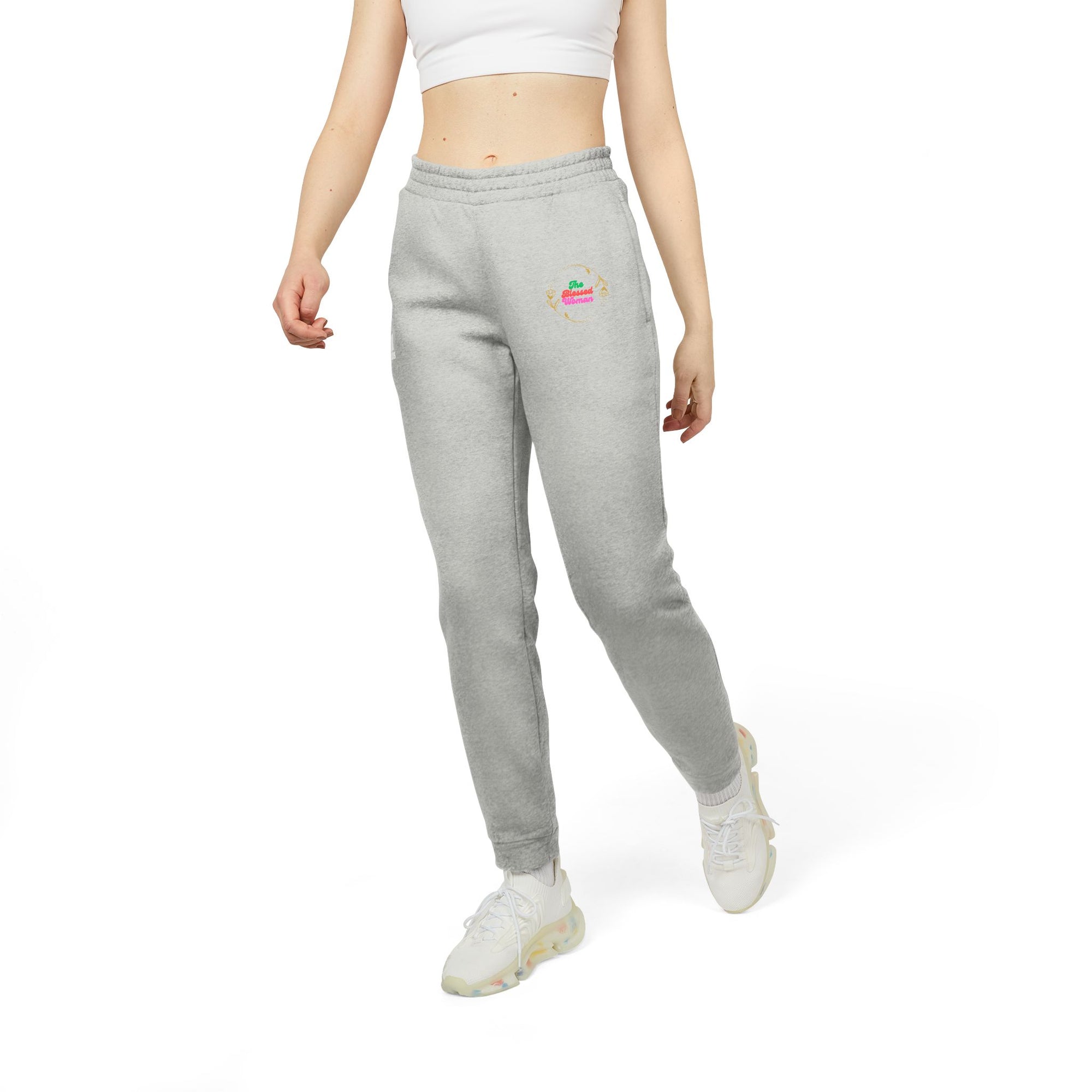 The Blessed Woman customized adidas Unisex Fleece Joggers