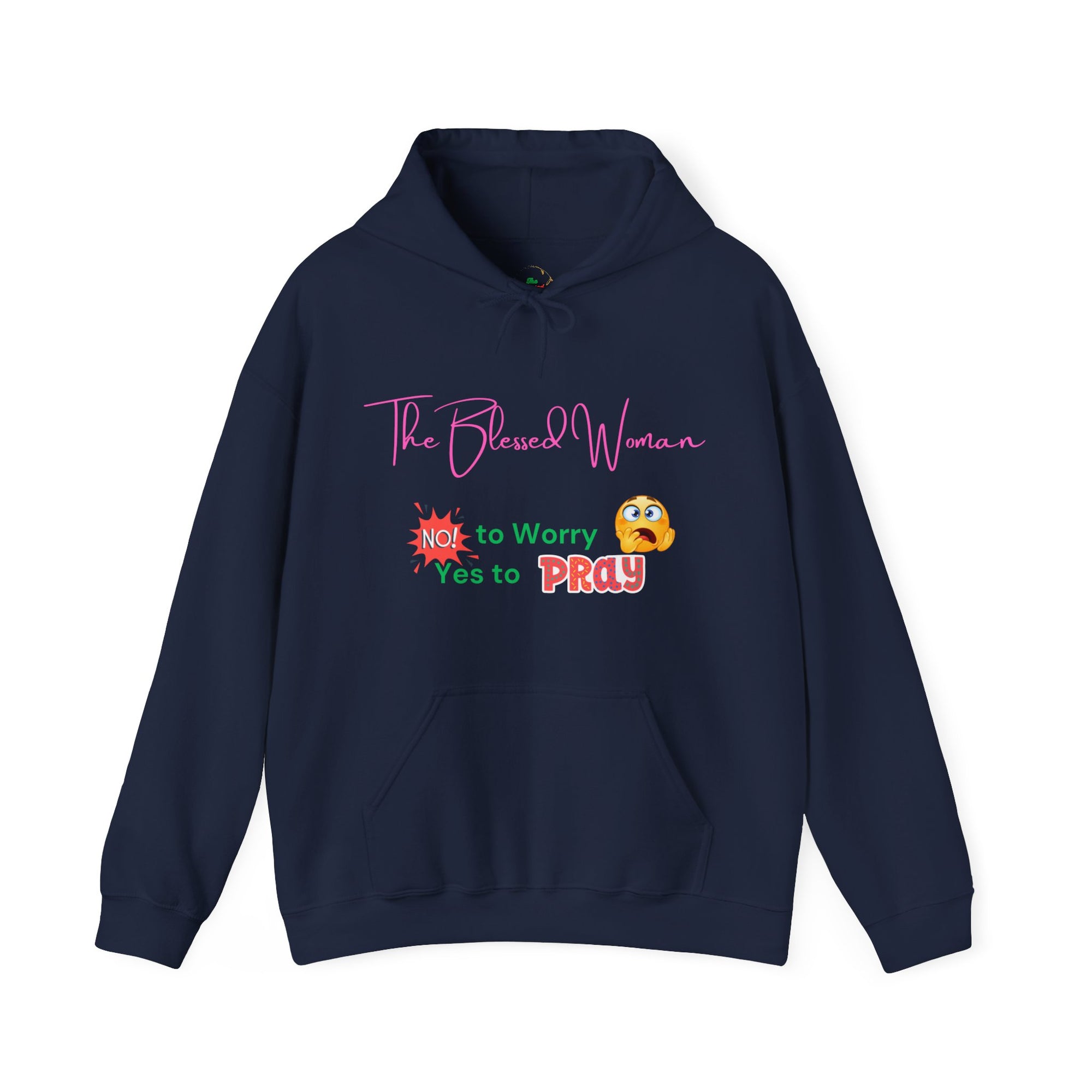 The Blessed No to Worry  Hooded Sweatshirt Fall/Winter essentials