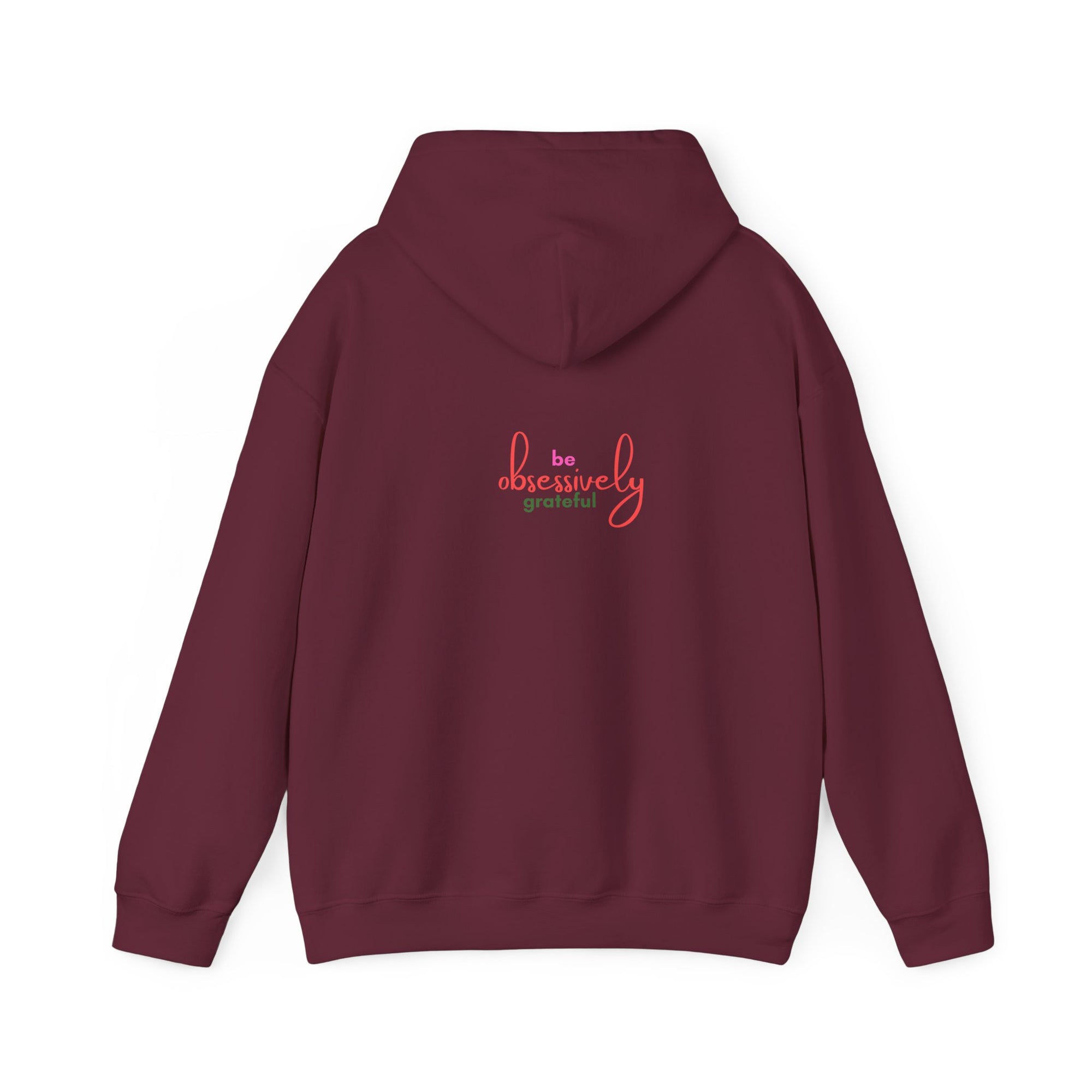 Grateful Inspirational Hoodie for Her - Fall/Winter Vibe