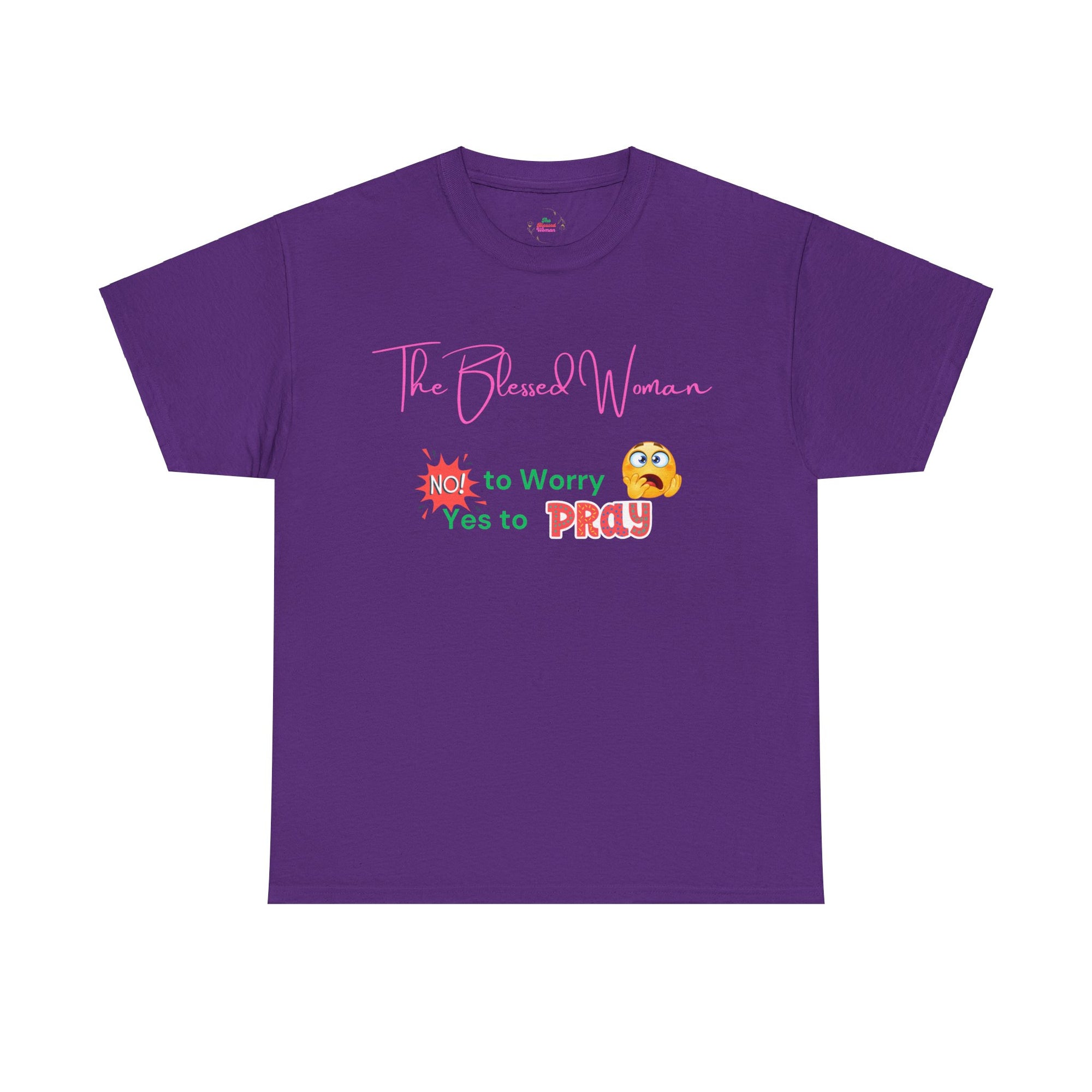 The Blessed No to Worry Woman Tee