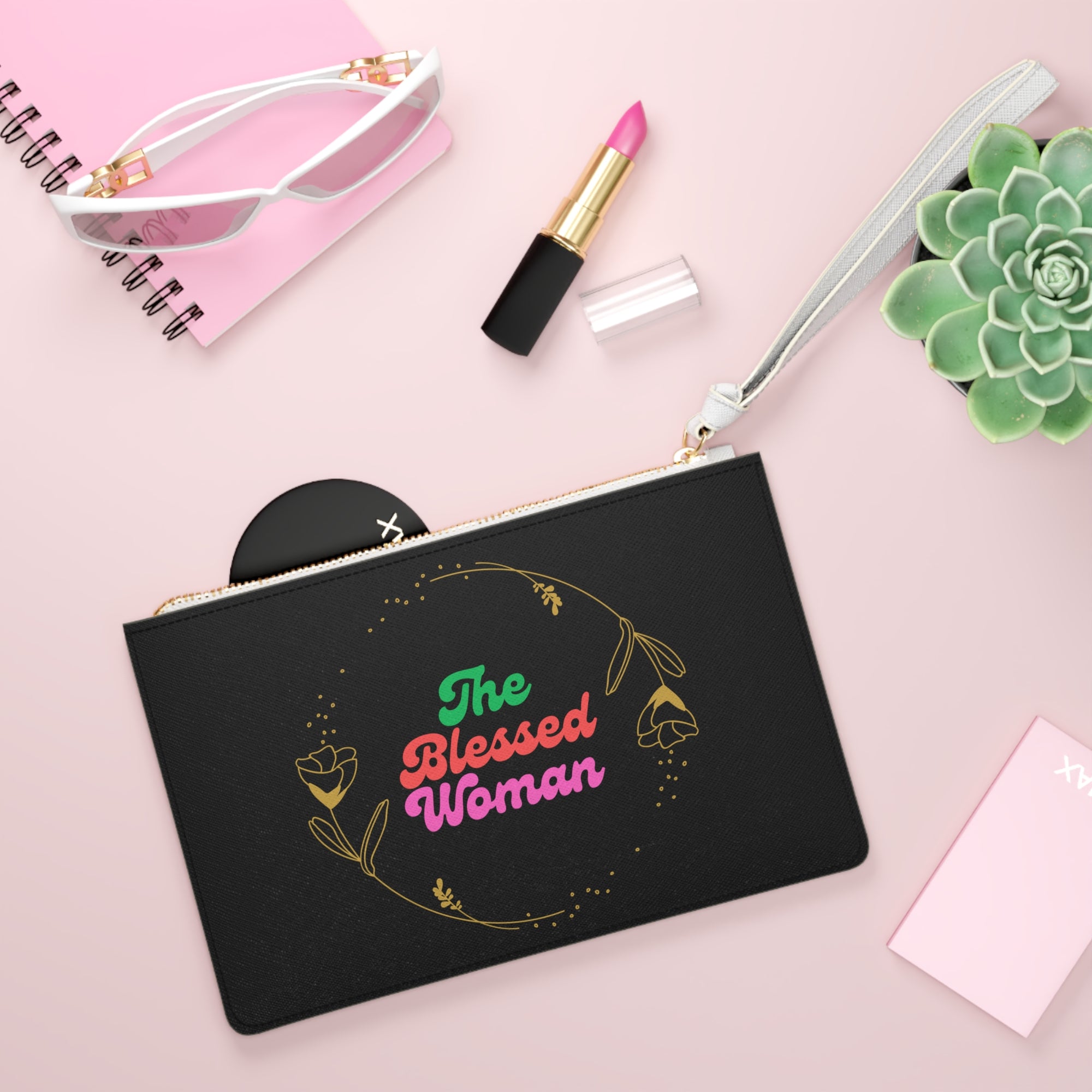 The Blessed Woman Clutch Bag